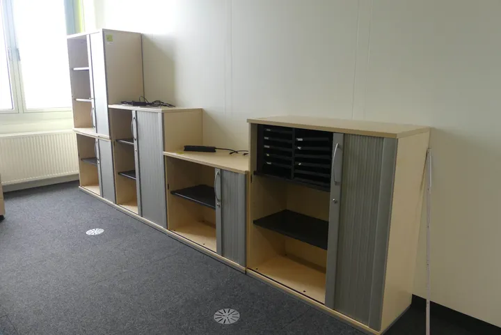Sideboard-Kombination, 5-teilig Maße in cm ca.: 100 x 42 x 110/76/183